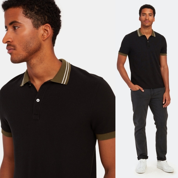 ATM Anthony Thomas Melillo Other - ATM | NWT Pique Polo with Tipping Detail